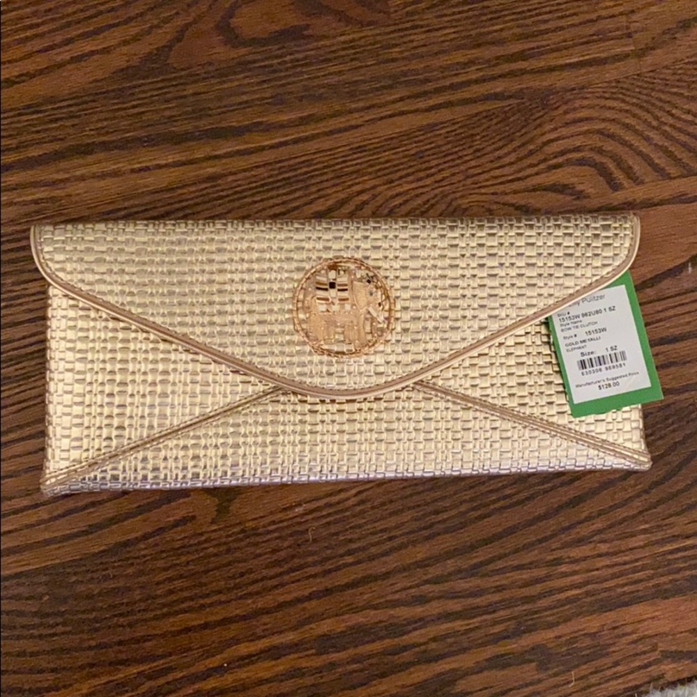 Lilly Pulitzer Bow Tie Clutch
